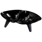Pet Life ® 'Couture Sculptured' Dishwasher Safe Melamine Food and Water Double Pet Bowl