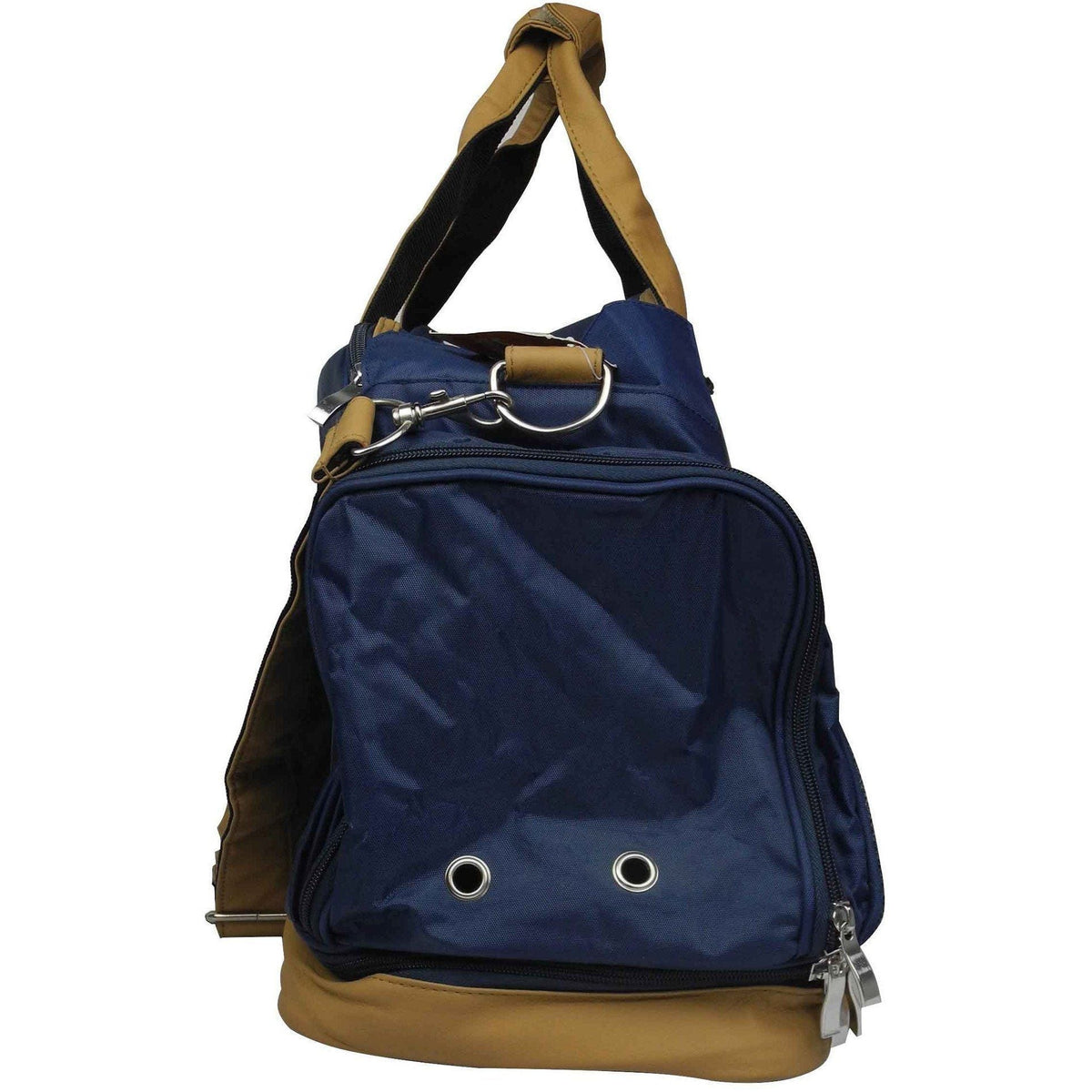 Pet Life ® 'Multi-Storage' Compartment Fashion Designer Travel Pet Dog Carrier Tote