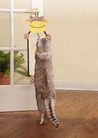 Pet Life ® 'Paw-Pleasant' Hanging Sisal & Jute Carpet Kitty Cat Scratcher with Toy
