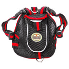 Pet Life ® 'Pocket Bark' Reflective Adjustable Fashion Pet Dog Harness w/ Hook-and-Loop Pouch and Dual Harness Rings