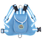 Pet Life ® 'Pocket Bark' Reflective Adjustable Fashion Pet Dog Harness w/ Hook-and-Loop Pouch and Dual Harness Rings