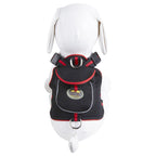 Pet Life ® 'Pocket Bark' Reflective Adjustable Fashion Pet Dog Harness w/ Hook-and-Loop Pouch and Dual Harness Rings