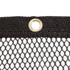 Pet Life ® Squared 'Easy-Hook' Backseat Mesh Folding Dog Cat Child Car Seat Carseat Safety Barrier