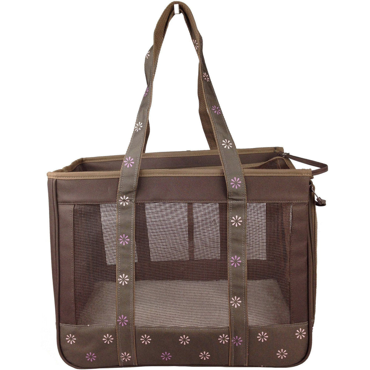 Pet Life ® 'Surround View' Posh Collapsible Fashion Designer Pet Dog Carrier