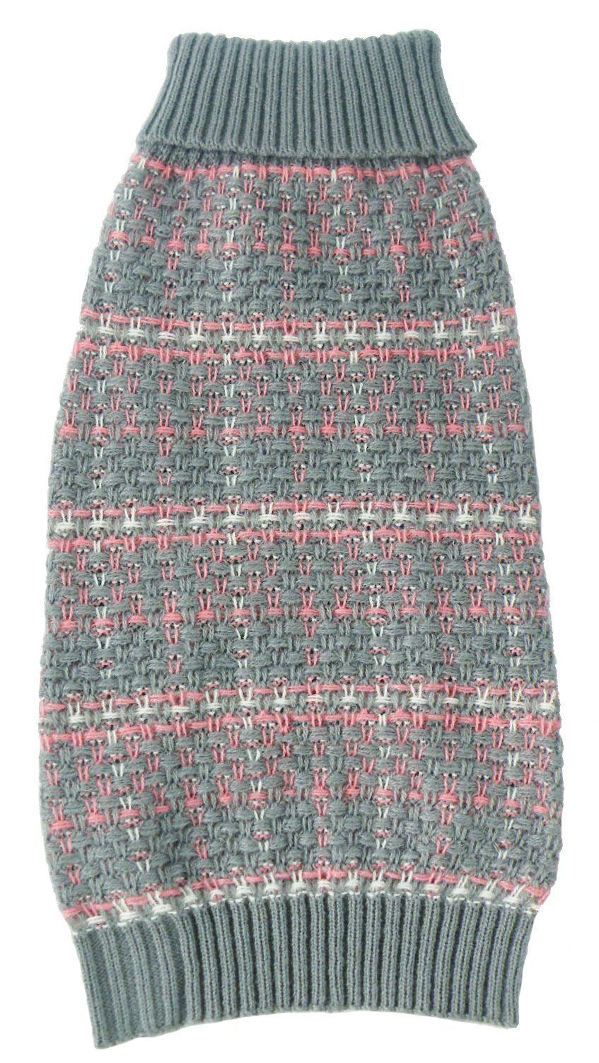 Pet Life ® Vintage Symphony Static Fashion Knitted Designer Dog Sweater