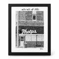 SALE Broken Glass | Meet Me At Phelps By Kent Theesen | 14" x 11" | Tee-Sun Productions