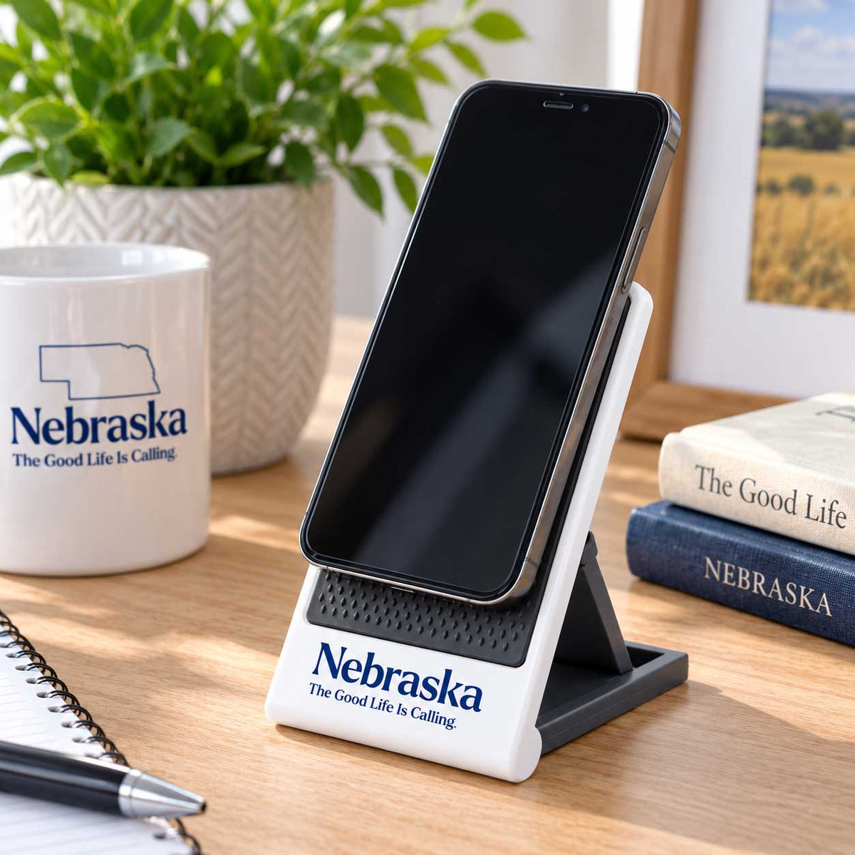 Nebraska Phone Stand |  Nebraska Department of Economic Development