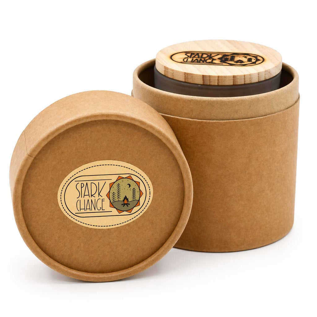 Schramm Park Pine Soy Wax Candle | 7 oz | Spark Change