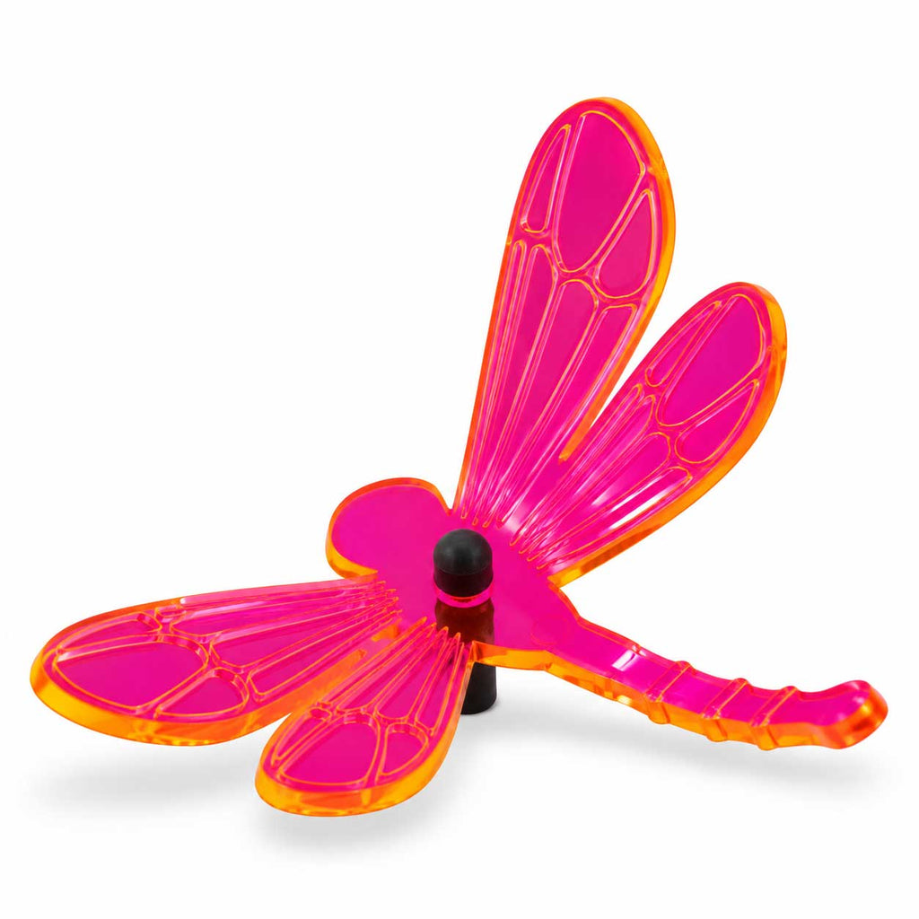 Small Dragonfly Yard Decor | Variety 5 Pack | Glowing Creation