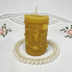 Pirates Pillar Halloween Beeswax Candle