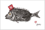 Pirate Fish Placemat | Nautical