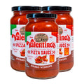 Authentic Pizza Sauce | Pack of 3 | 14 oz | Valentino's