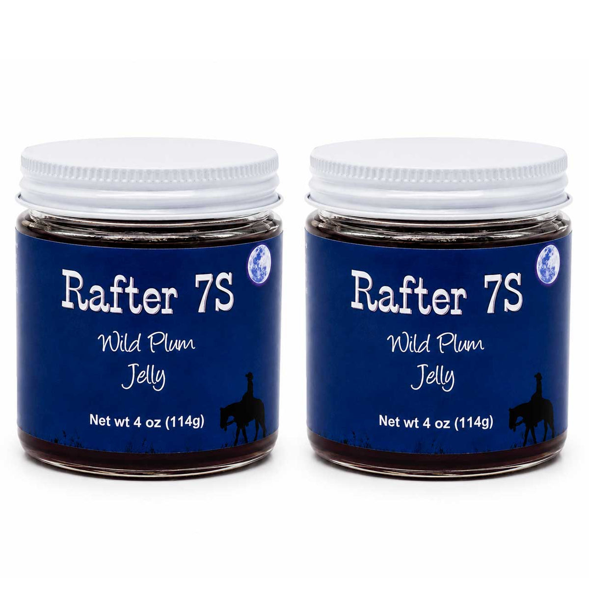 Wild Plum Jelly | Pack of 2 | 4 oz | Rafter 7S