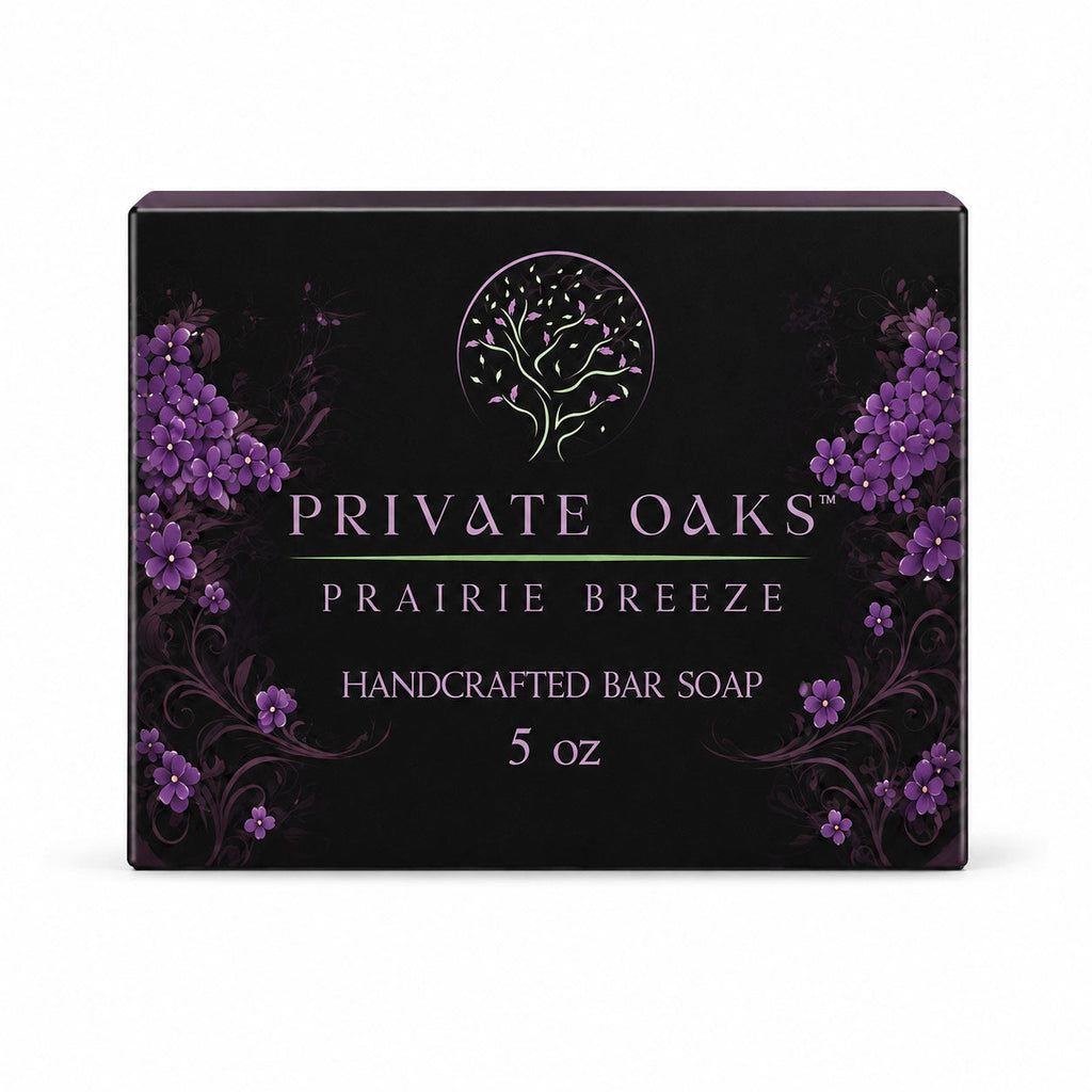 Prairie Breeze Bar Soap | Pack of 3 | 5 oz | Private Oaks Soap Co.