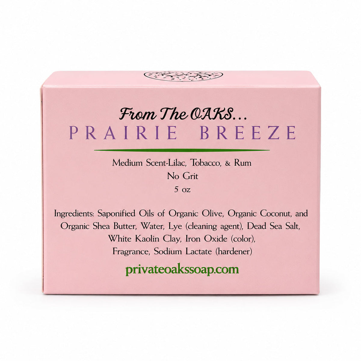 Prairie Breeze Bar Soap | 5 oz | Private Oaks Soap Co.
