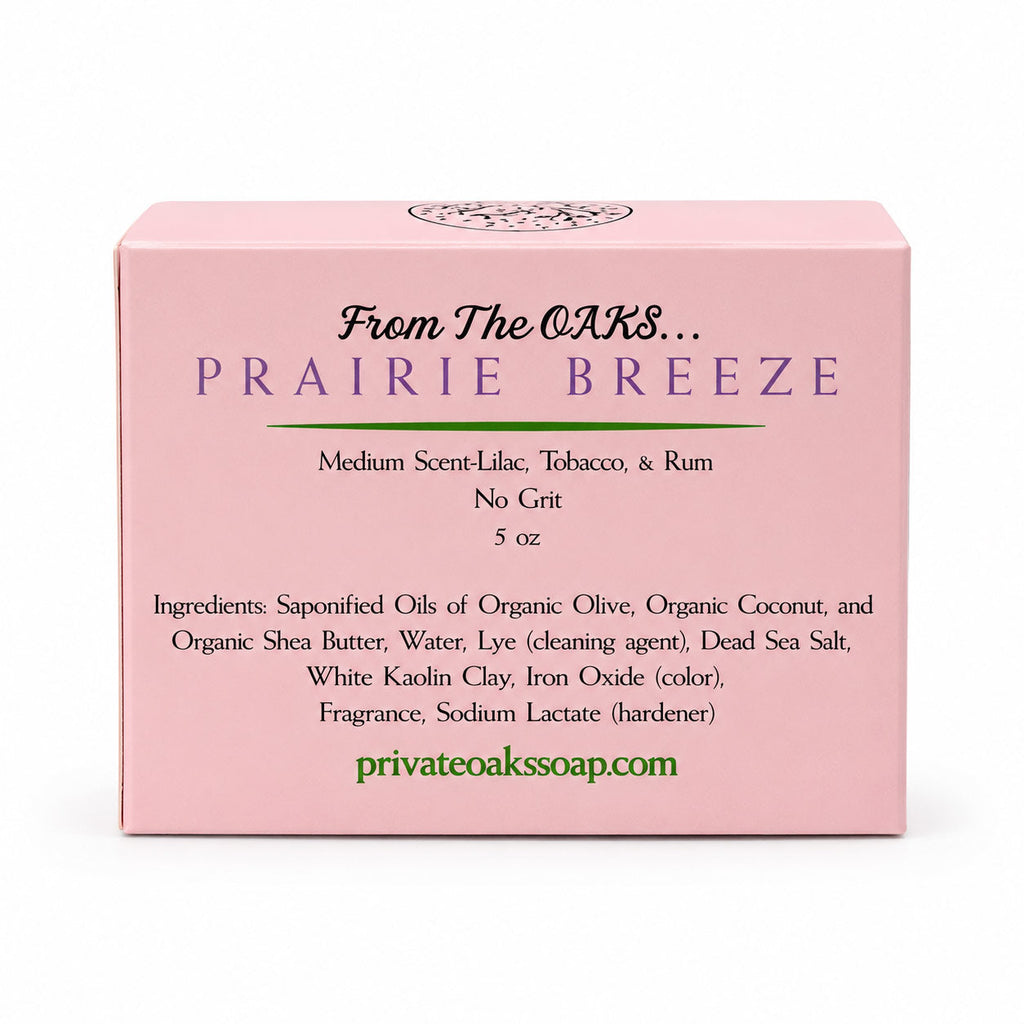 Prairie Breeze Bar Soap | Pack of 3 | 5 oz | Private Oaks Soap Co.