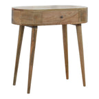 Albion Solid Mango Wood Console – Oak-Ish Finish