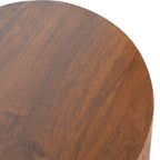 Albion Solid Mango Wood Console – Chestnut Finish