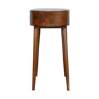 Albion Solid Mango Wood Console – Chestnut Finish