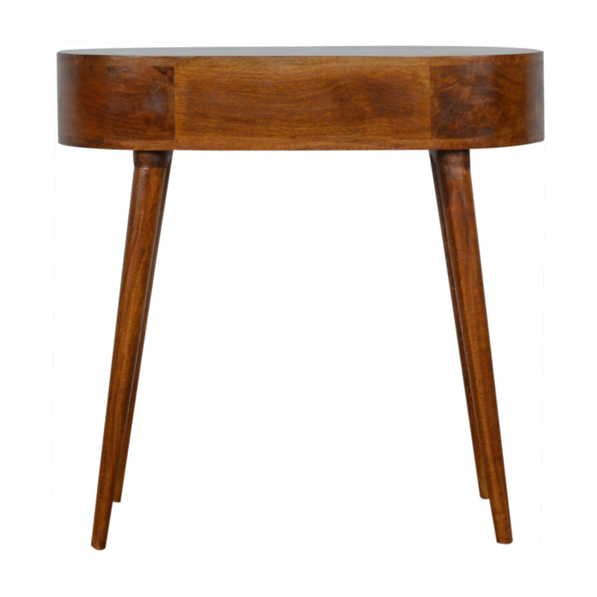 Albion Solid Mango Wood Console – Chestnut Finish