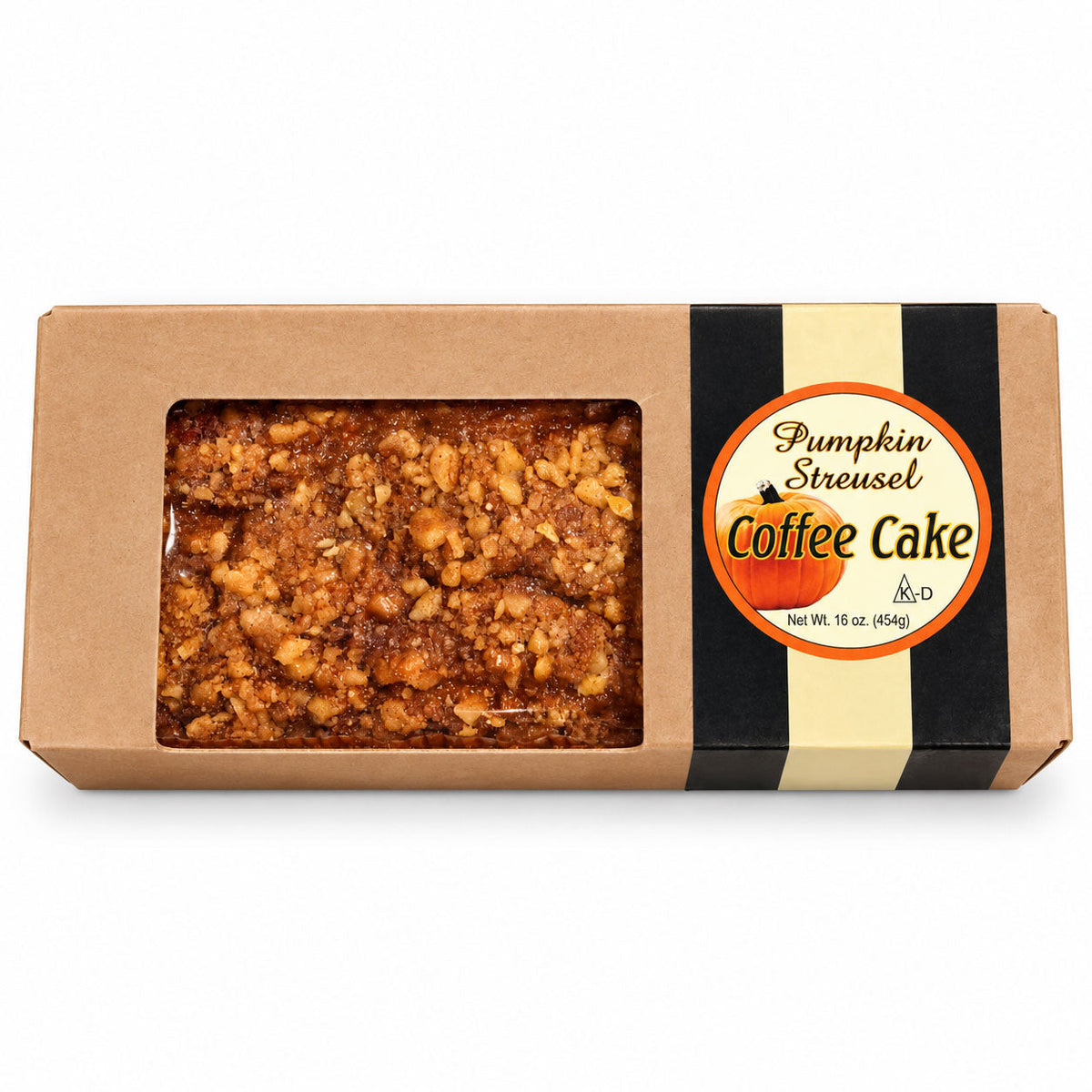 SALE | Pumpkin Streusel Cake | Pack of 2 | 16 oz | Beatrice Bakery