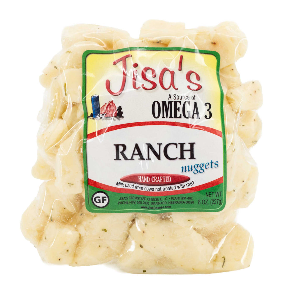 Cheese Nugget 6 Piece Sampler | Buffalo Wing, Dill, Ranch, Garlic, NY Cheddar, CA Garlic Pepper | Jisa's Farmstead Cheese