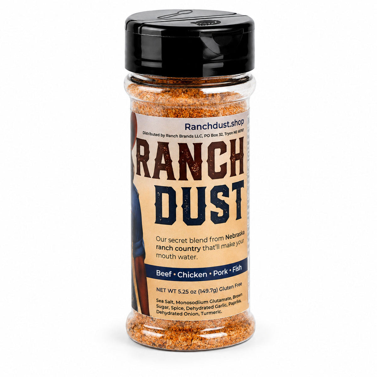 Ranch Dust Seasoning | Pack of 6 | 5.25 oz | Ranch Brands LLC