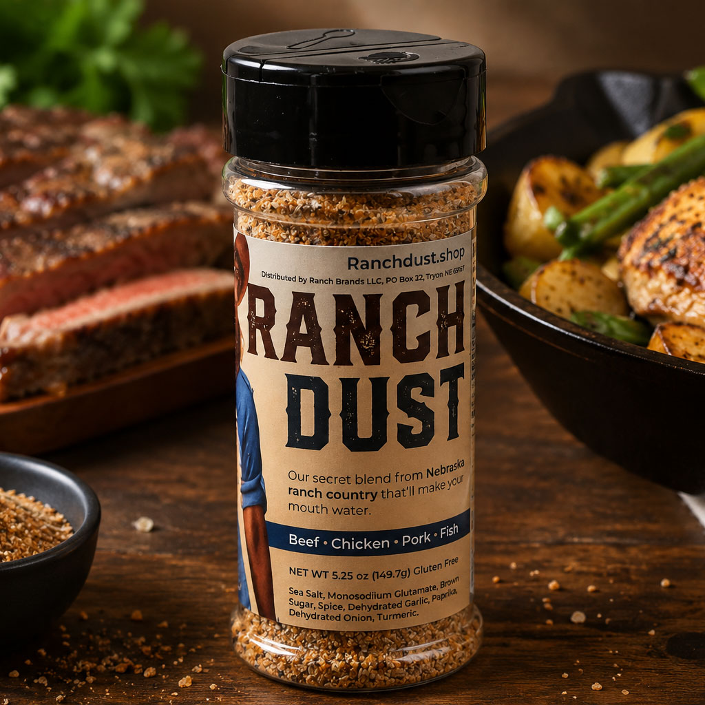 Ranch Dust Seasoning | Pack of 2 | 5.25 oz | Ranch Brands LLC