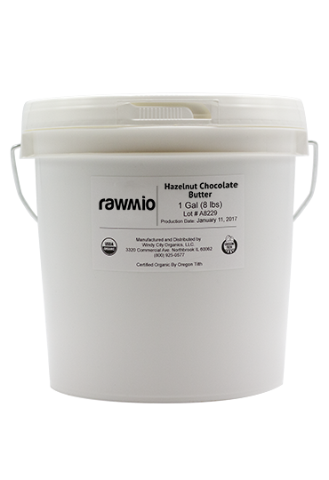 Rawmio Chocolate Hazelnut Butter - 1 Gallon