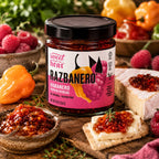 Razbanero Pepper Spread | Pack of 2 | 9 oz | Gluten Free | Chili Dawg's Foods of Fire