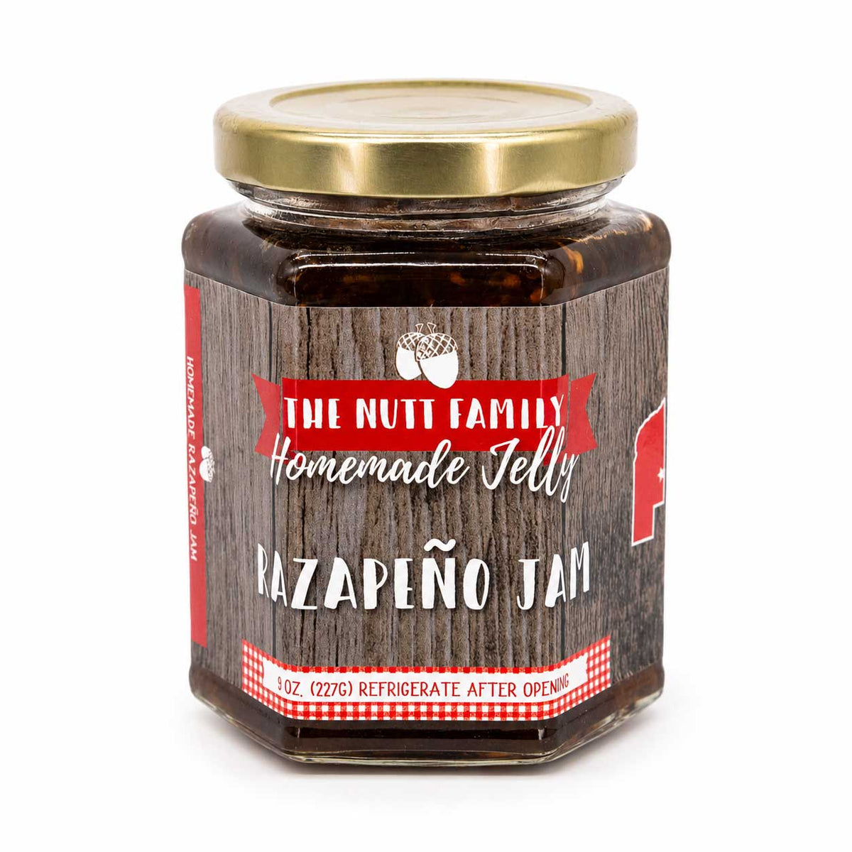 Razapeño Jam | Pack of 3 | 8 oz | Nutt Family Jams & Jellies