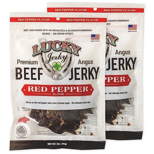 Red Pepper Beef Jerky | Pack of 4 | 3 oz | Shipping Included | Nebraska Star Beef