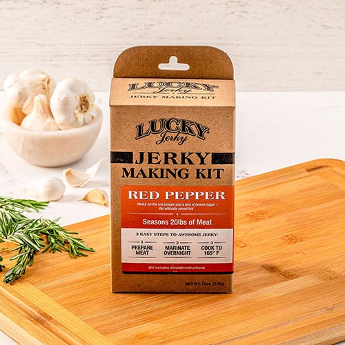 Red Pepper Jerky Making Kit | Pack of 3 | 12 oz | Nebraska Star Beef