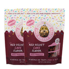 Red Velvet Pro Bakery Bites with Probiotic | Pack of 2 | 6 oz | Brenmar