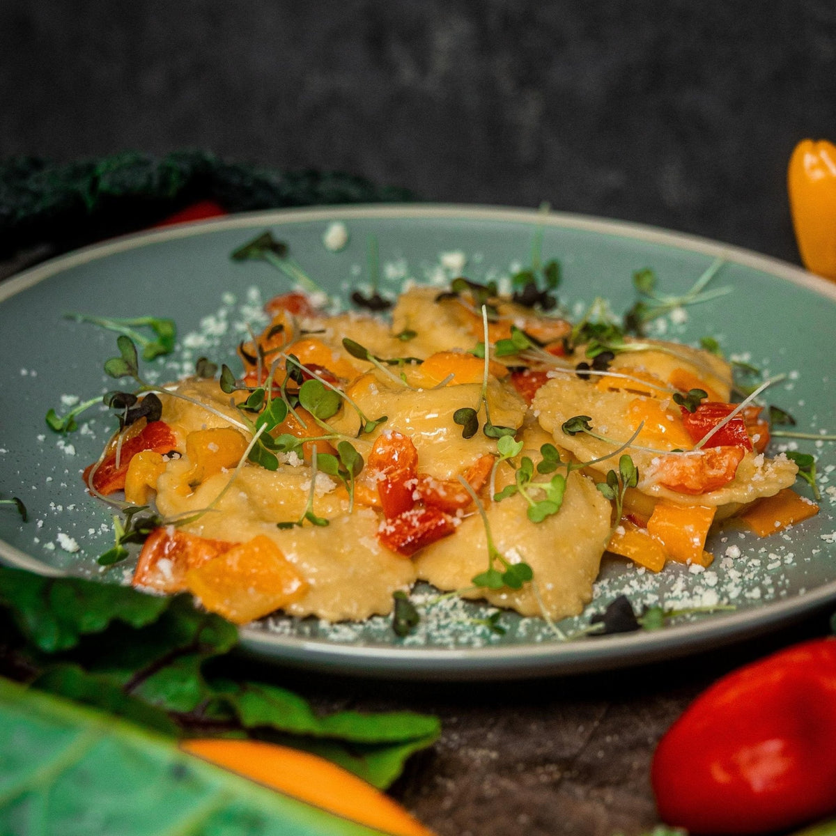 Roasted Corn Ravioli