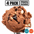 Rocky Road Ice Cream | Pack of 4 | One Pint | Gluten Free | Shipping Included | eCreamery