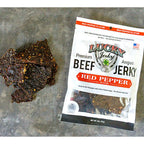 Red Pepper Beef Jerky | Pack of 12 | 3 oz | Nebraska Star Beef