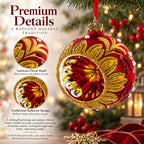 Red Ball Christmas Ornament