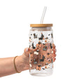 Spooky Dachshunds Glass Cups