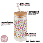 Groovy Lava Lamp Glass Cups