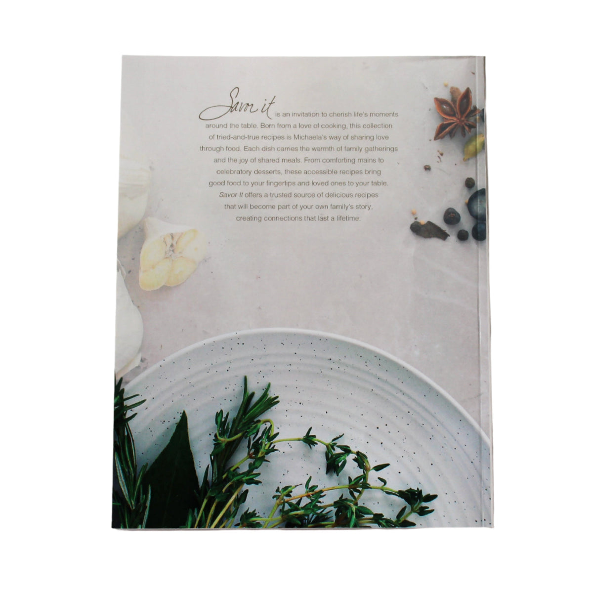 Savor it. Cookbook by Michaela Kenkel - Paperback | An Affair From The Heart