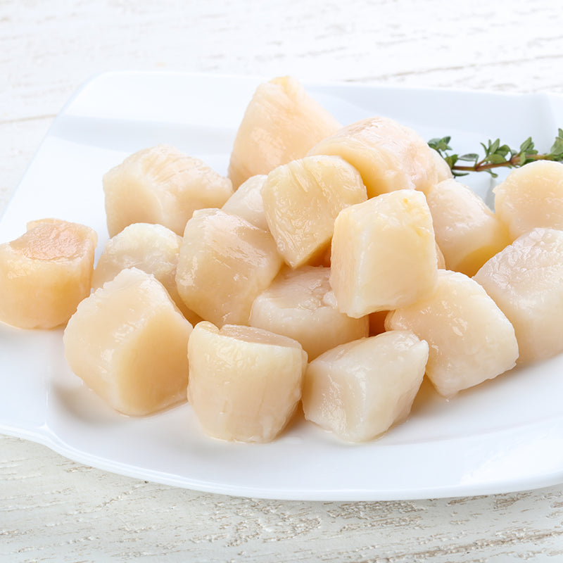 Dry Wild North Atlantic Scallops — 10/20 ct per lb