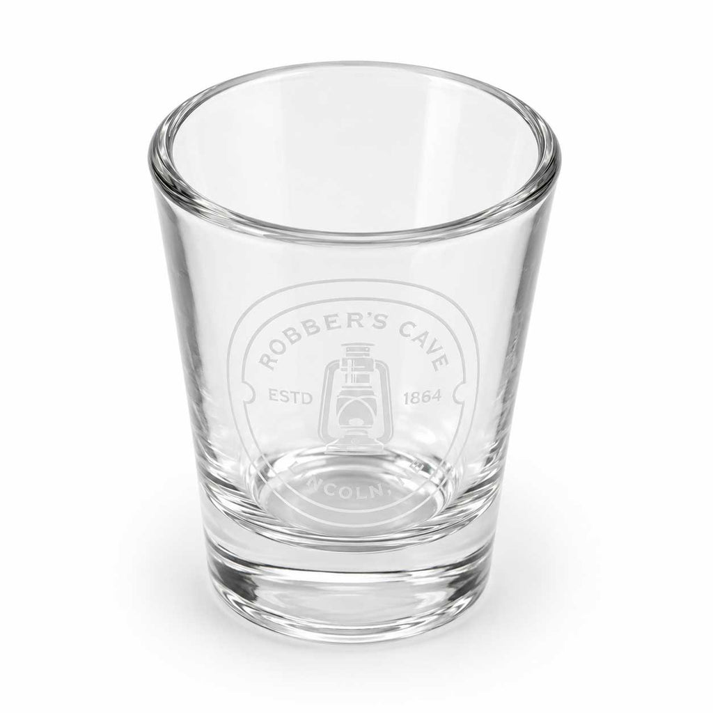 Robber's Cave Shot Glass | Robber's Cave