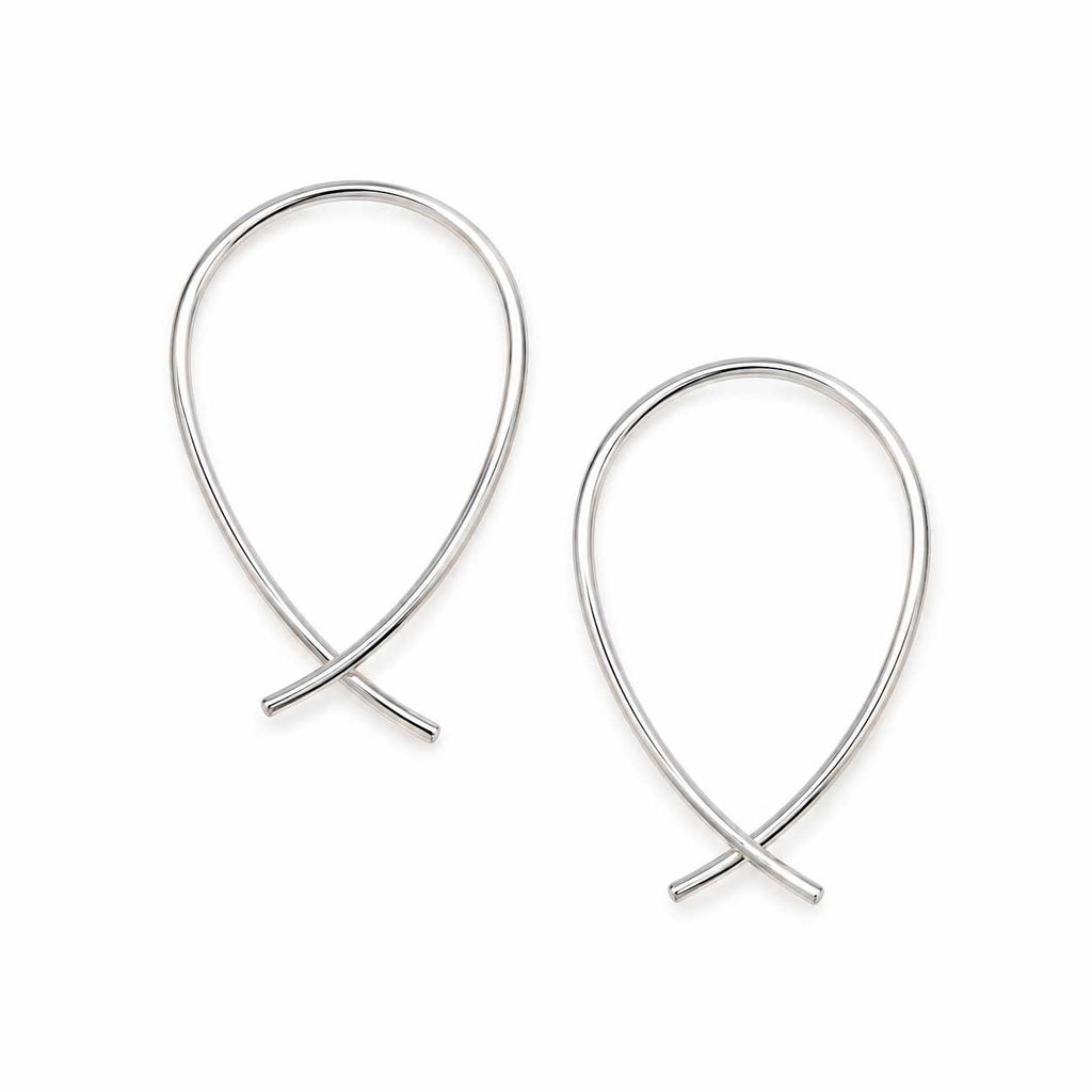 Mae Teardrop No Slip Threader Earring | Multiple Colors | Lux by Leslie