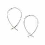 Mae Teardrop No Slip Threader Earring | Multiple Colors | Lux by Leslie
