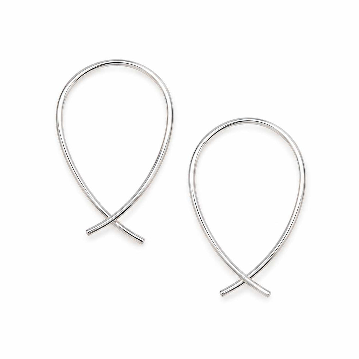 Mae Teardrop No Slip Threader Earring | Multiple Colors | Lux by Leslie