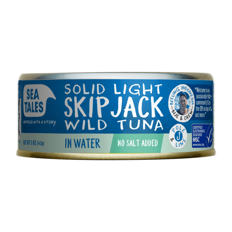 Sea Tale Tuna in Water with Sea Salt, 5 oz (Case of 12)