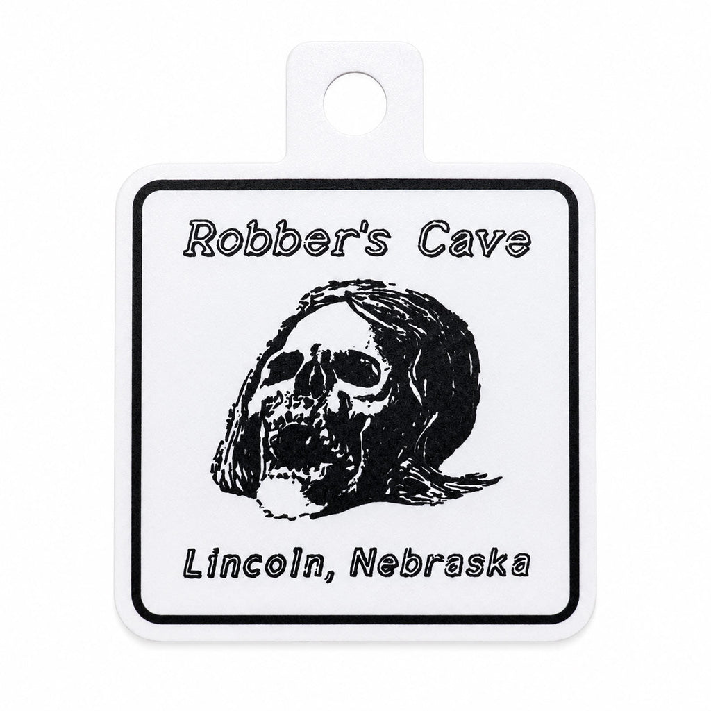 Robber's Cave Sticker | 3.5 x 3.5 | Robber's Cave