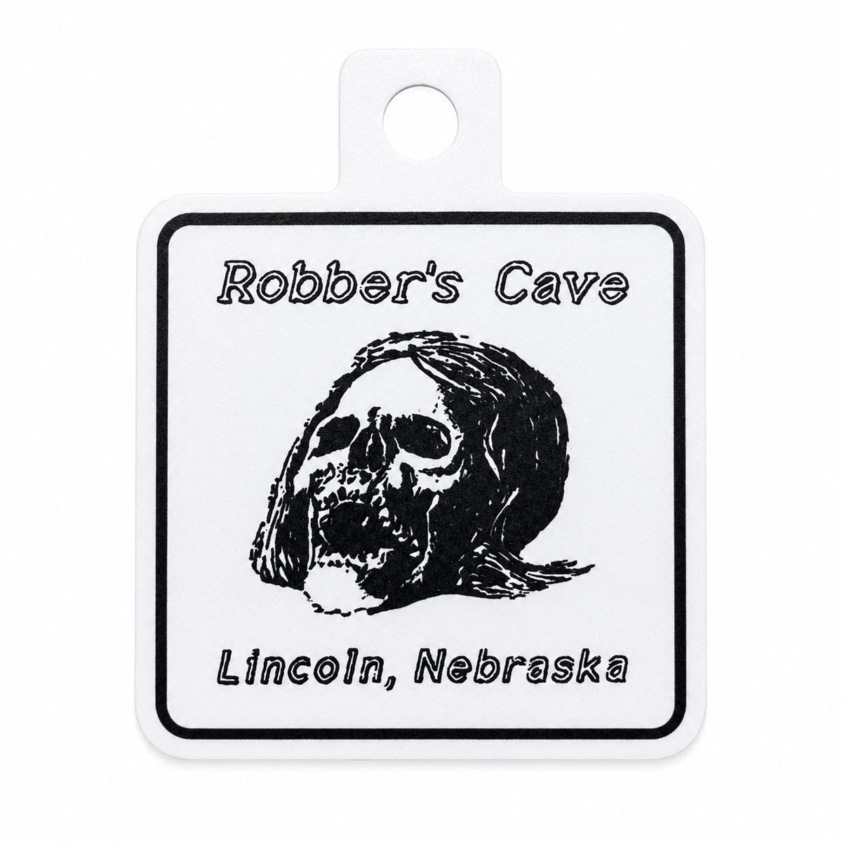 Robber's Cave Sticker | 3.5 x 3.5 | Robber's Cave