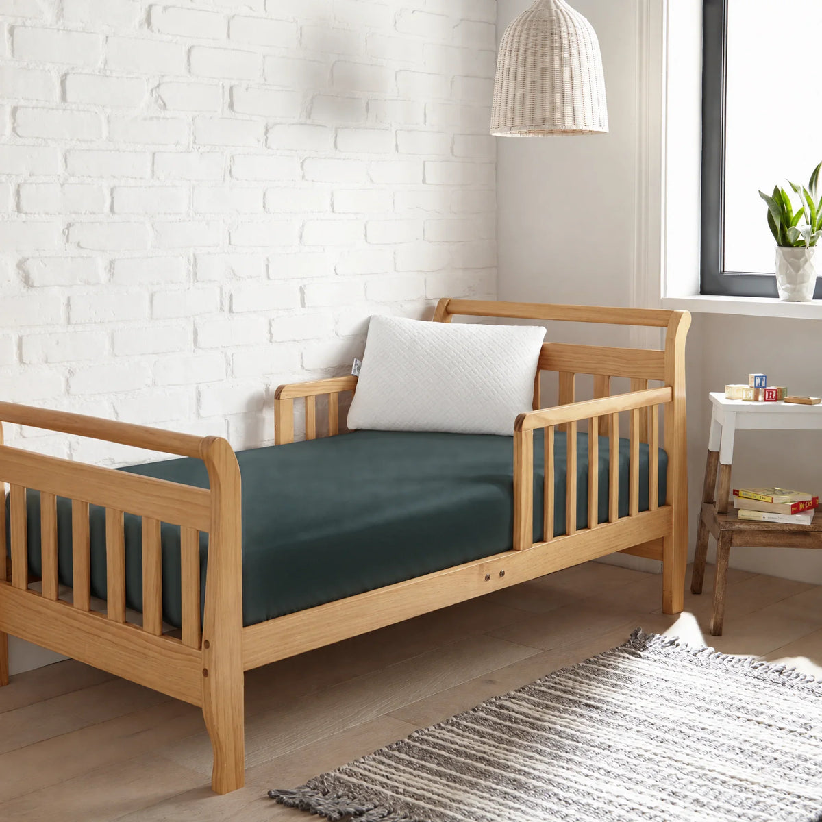 Cooling Bamboo Crib Fitted Sheet